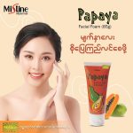 Mistine Papaya Facial Foam Face Wash - Image 4