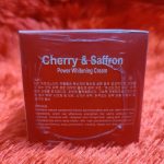 Cherry & Saffron Power Whitening Cream - Image 4