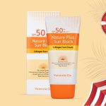 Natural Plus Sun Block Collagen Sun Cream - Image 2